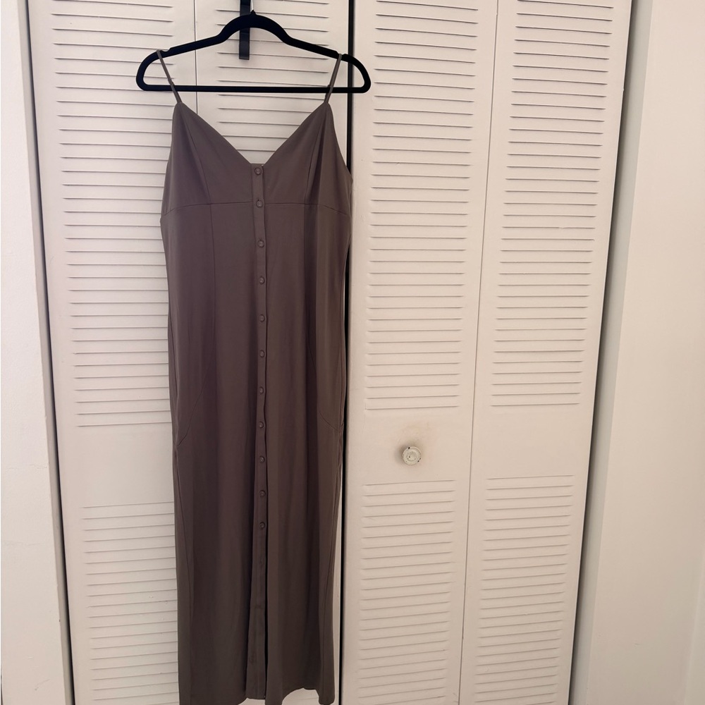 Favorite Daughter Taupe Maxi Dress